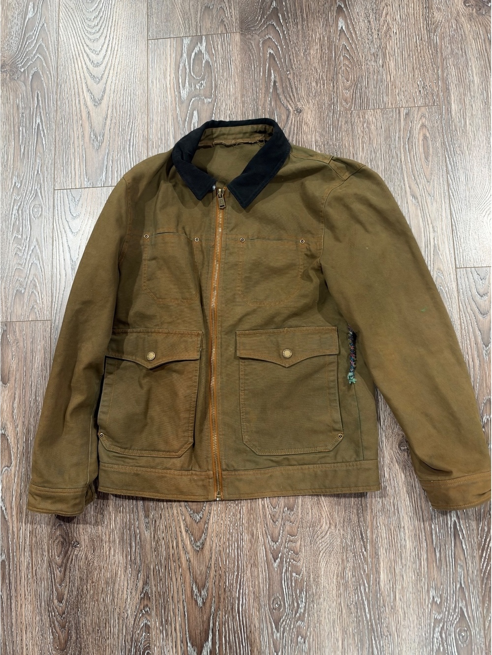 Vintage reworked Pendleton workers jacket